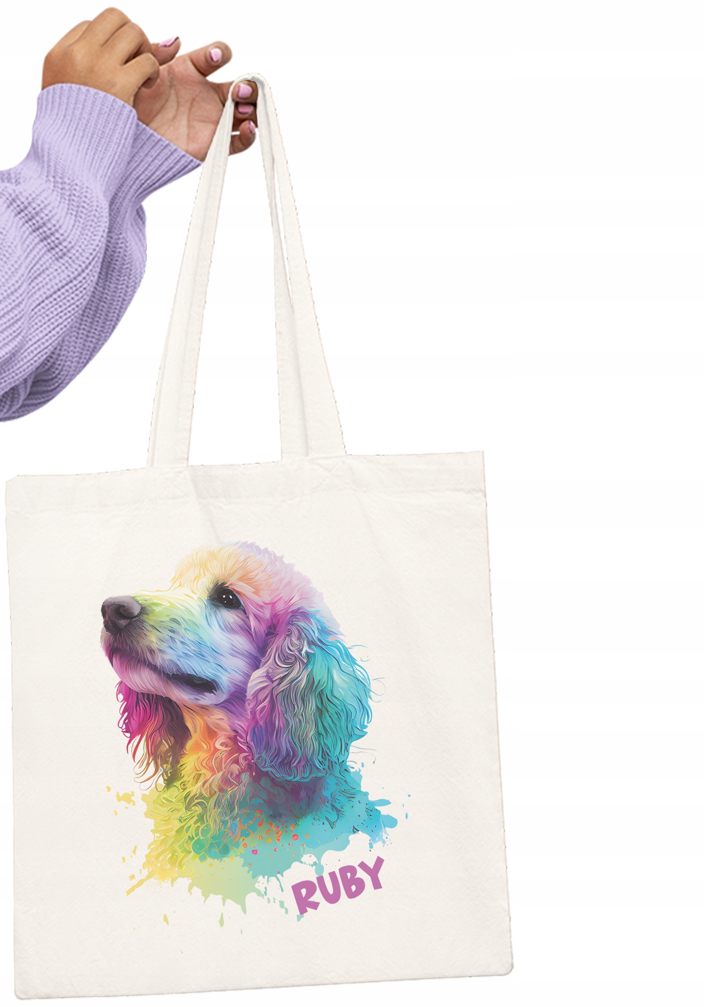 TORBA PIES PUDEL IEFEKT 3D IMIE PREZENT Marka inna