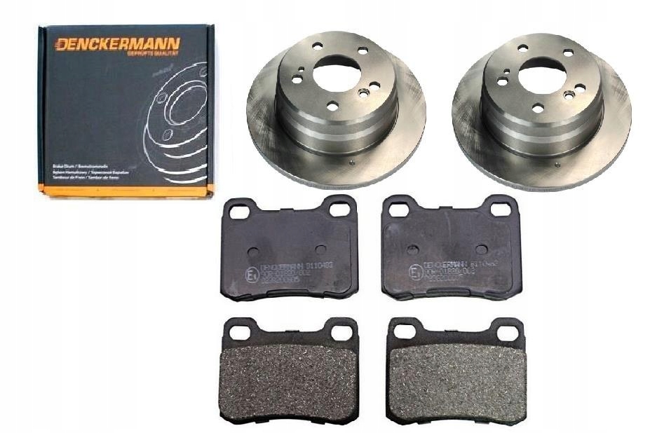 Kotouče Mercedes 190 W201 Zadní 258 MM Sada.