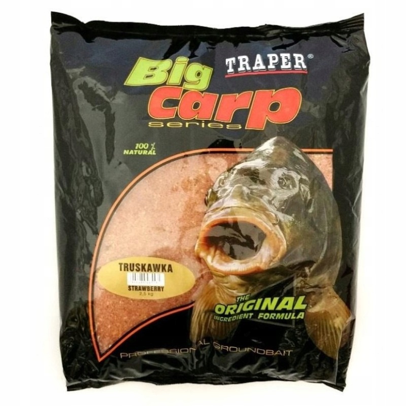 Traper Big Carp 2.5kg Truskawka Zanęta