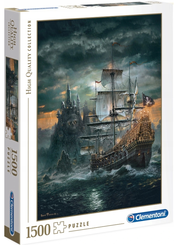 

Clementoni 31682 Puzzle 1500 El. Statek Piracki