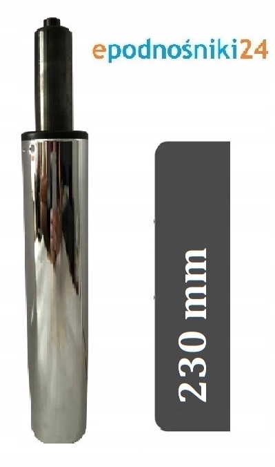 

Siłownik podnośnik fotela 230 Chrom 150 Kg Wysoki