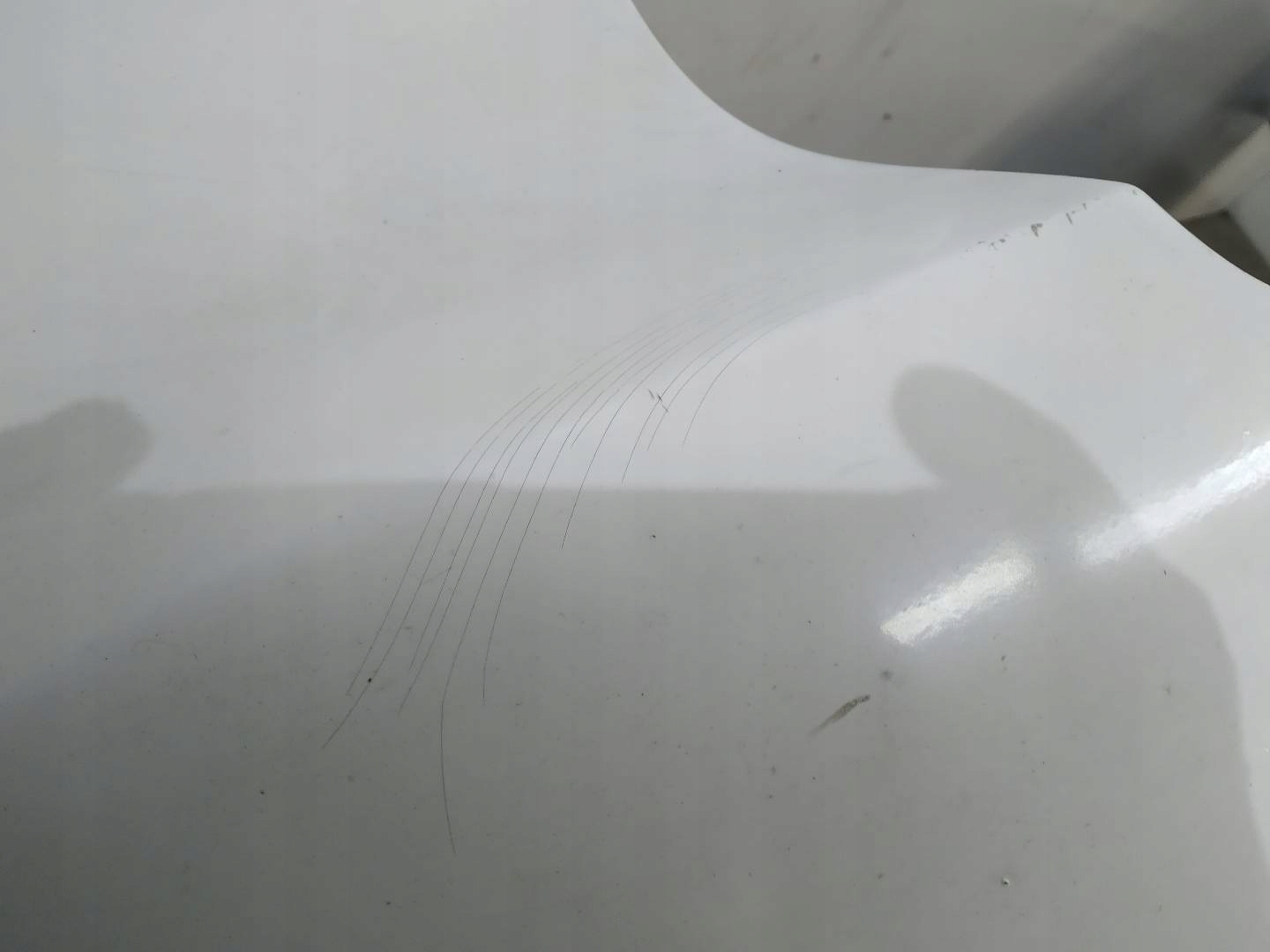 bumper rear part PDC BIALY complete VW Volkswagen Tiguan and