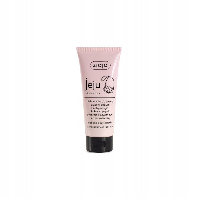 

Ziaja Jeju Białe Mydło Do Twarzy 75 ml