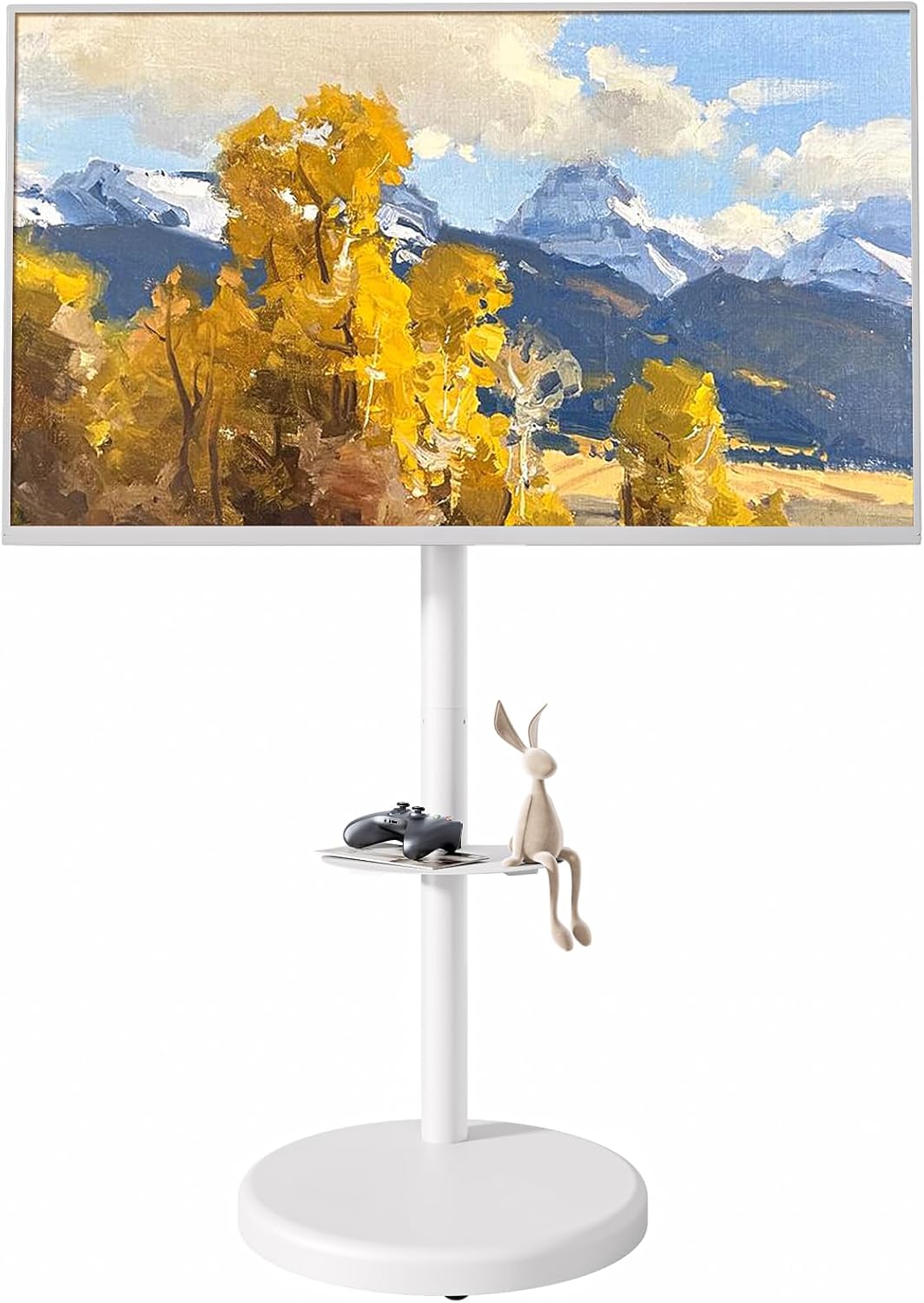 Ecotiny stojan na Tv na kolečkách 37-86" Vesa 600x400 nastavitelný