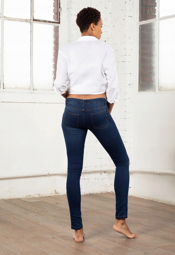 CIĄŻOWE JEANSY RURKI ROZMIAR XXS 031 Marka inna