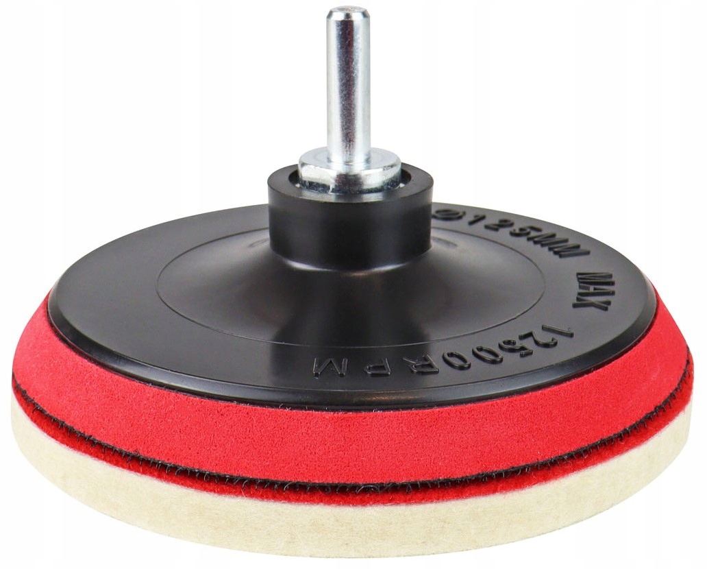 FILC POLERSKI Z RZEPEM CZEPNY 125mm DYSK WIERTARKA Producent Amio