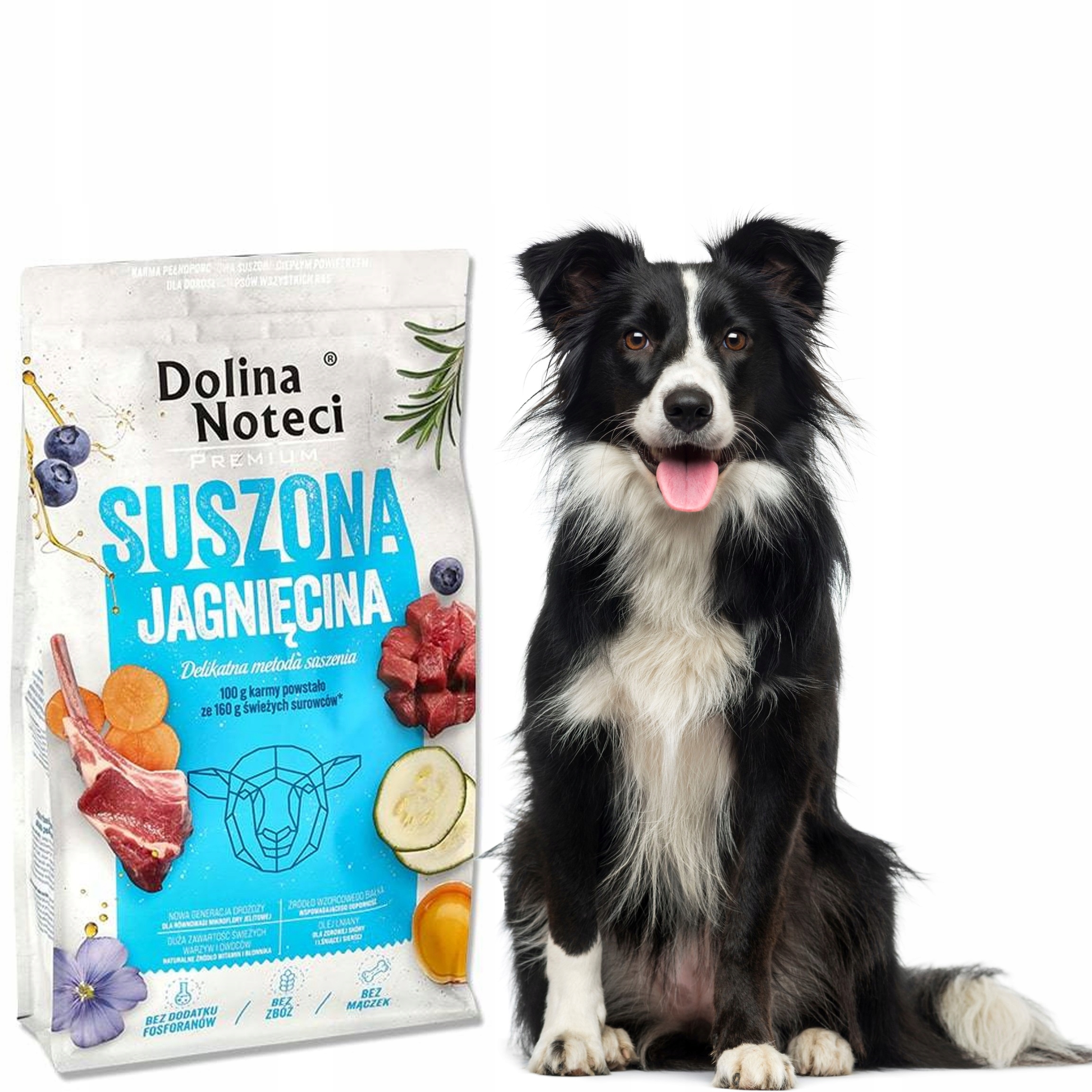 Dolina Noteci Premium suszona karma dla psa jagnięcina 9 kg