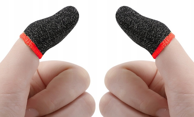 NAKŁADKI NA PALCE DO GIER ODDYCHAJĄCE GAMINGOWE