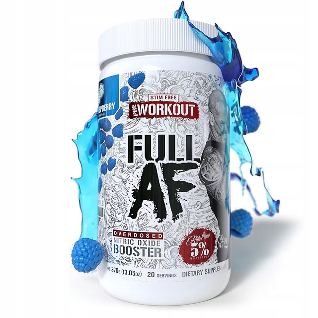5% Nutrition Full As F*ck 370g Booster No blue raspberry