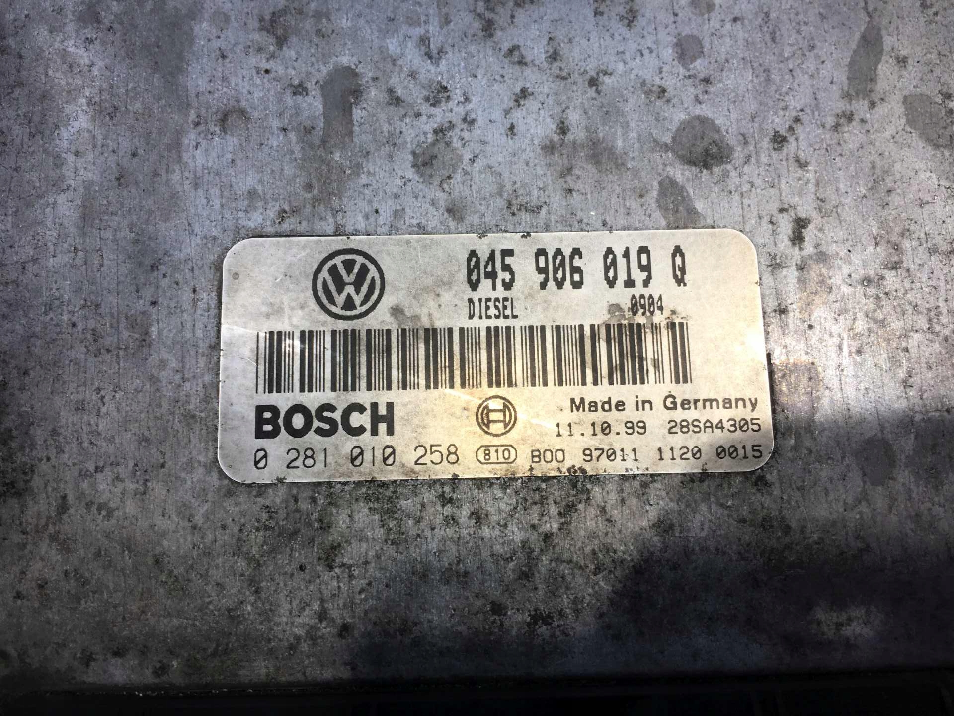 control unit of the engine VW LUPO 1.2 TDI 045906019Q