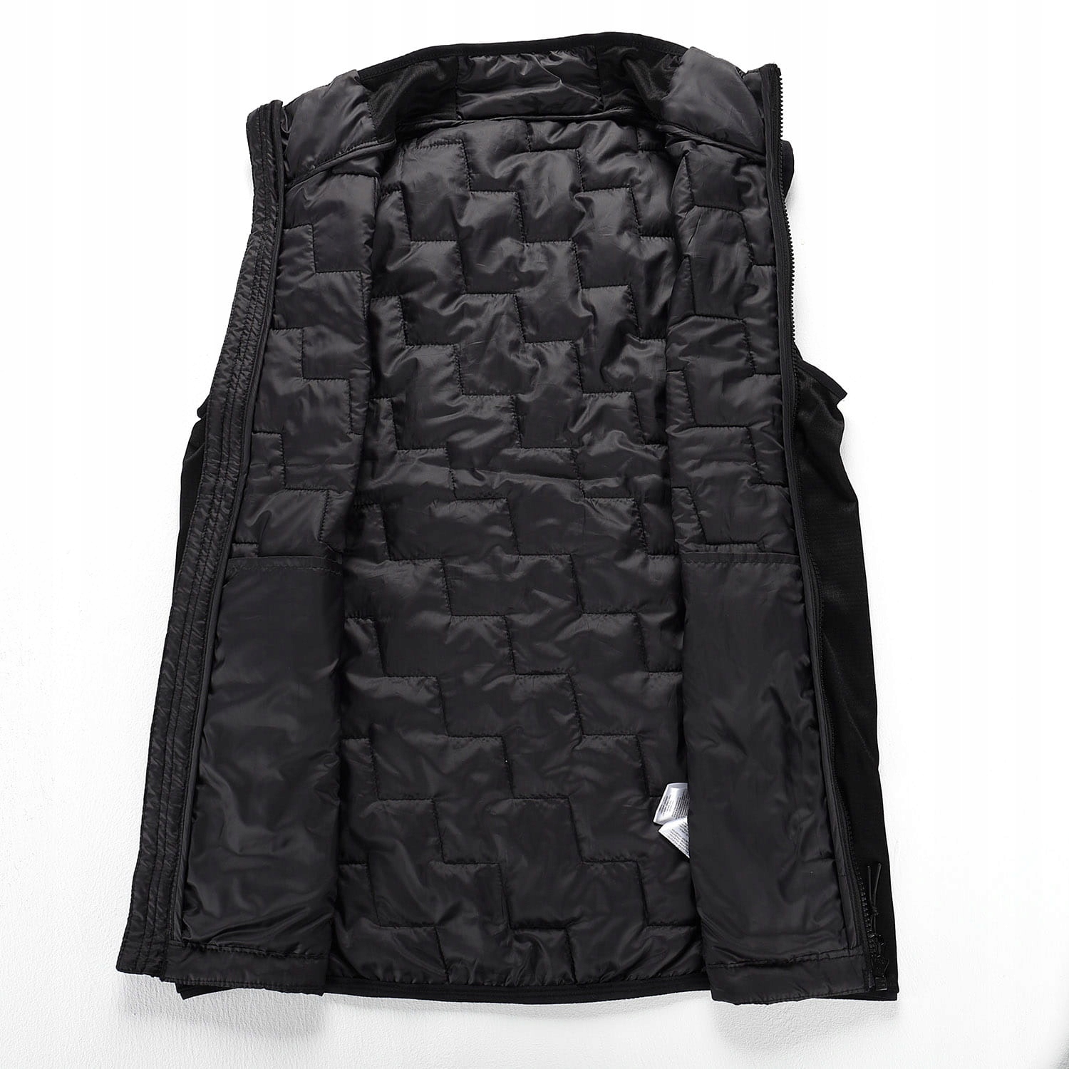 ALPINE PRO Bezrękawnik męski z wełną merino Nerc czarny r.XXL Kolor czarny