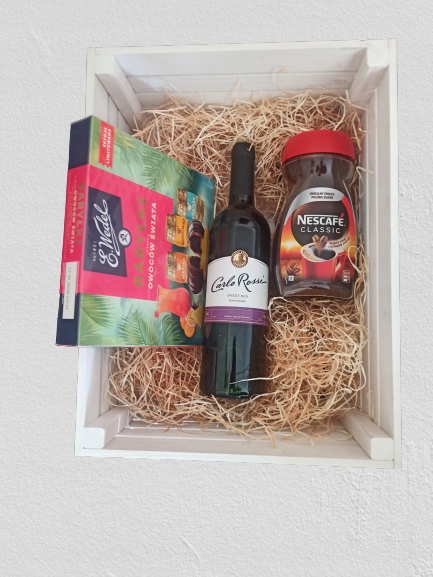 Levně Dárkový Košík Velký 40 cm