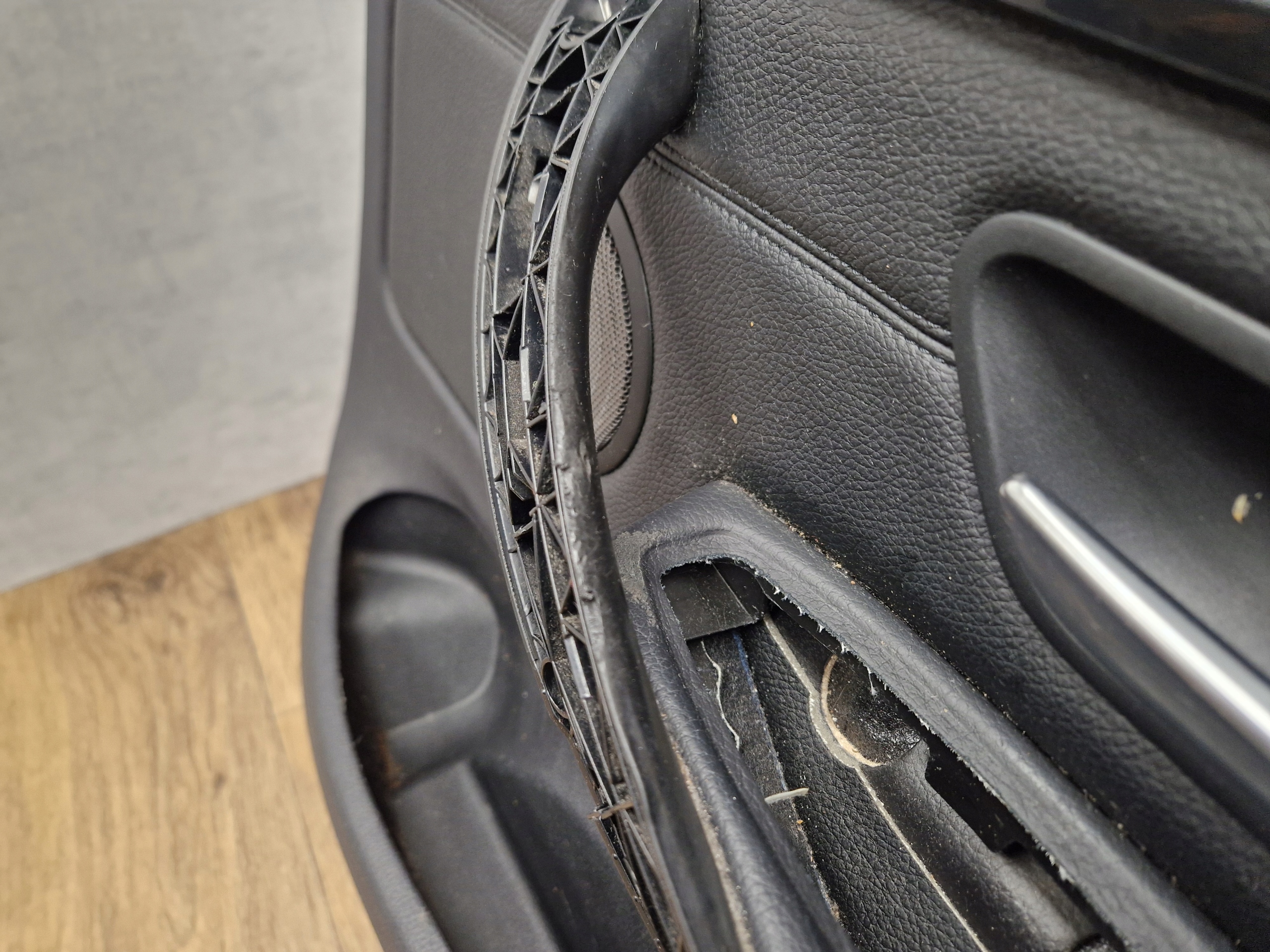 BMW F32 F33 right side front upholstery front PANEL door black leather