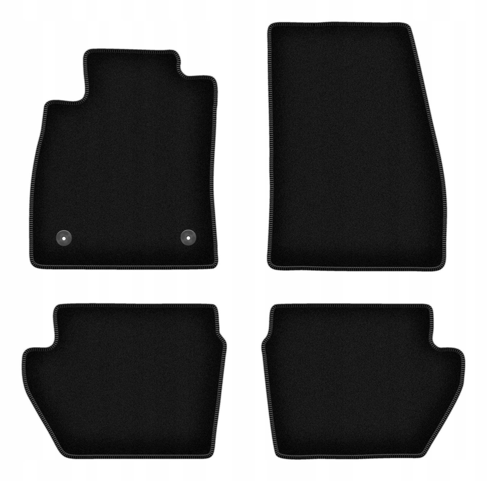 Dywaniki welurowe Basic do: Ford Fiesta MK8 hatchback (2017-)