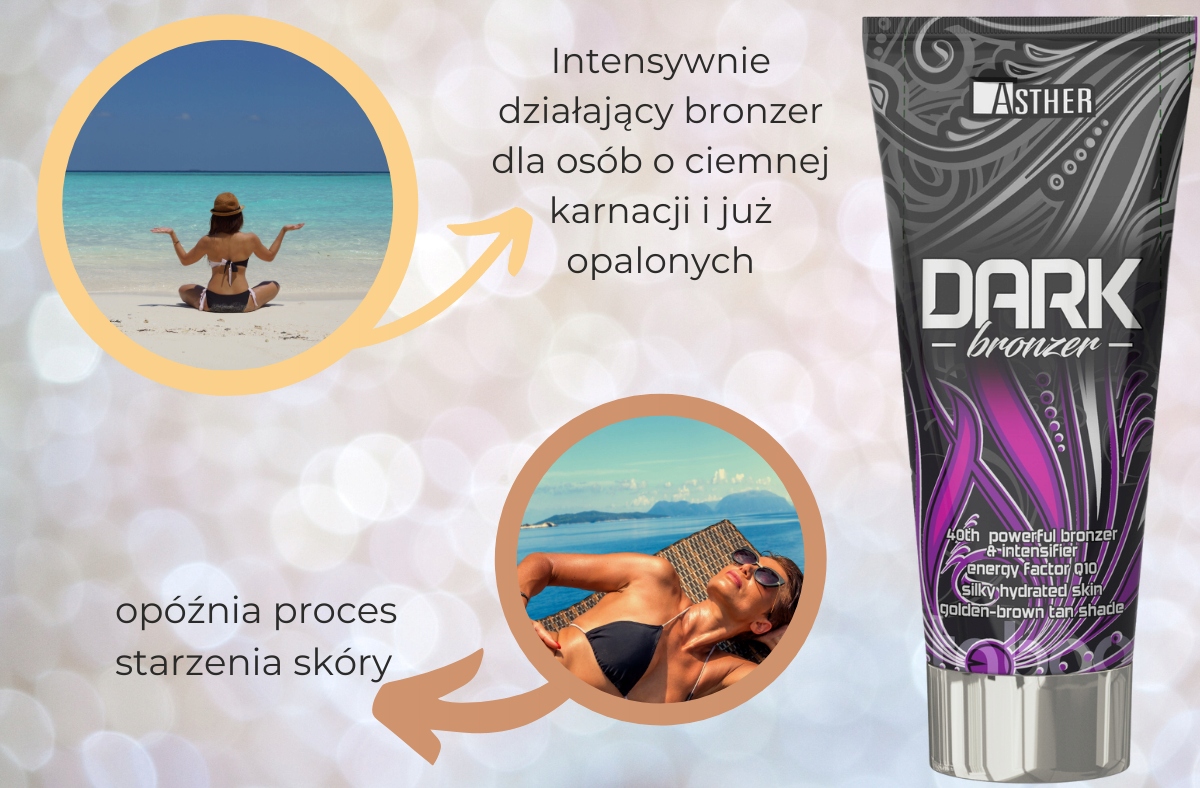 ASTHER DARK BRONZER X40 DO OPALANIA 200ML Rodzaj balsam