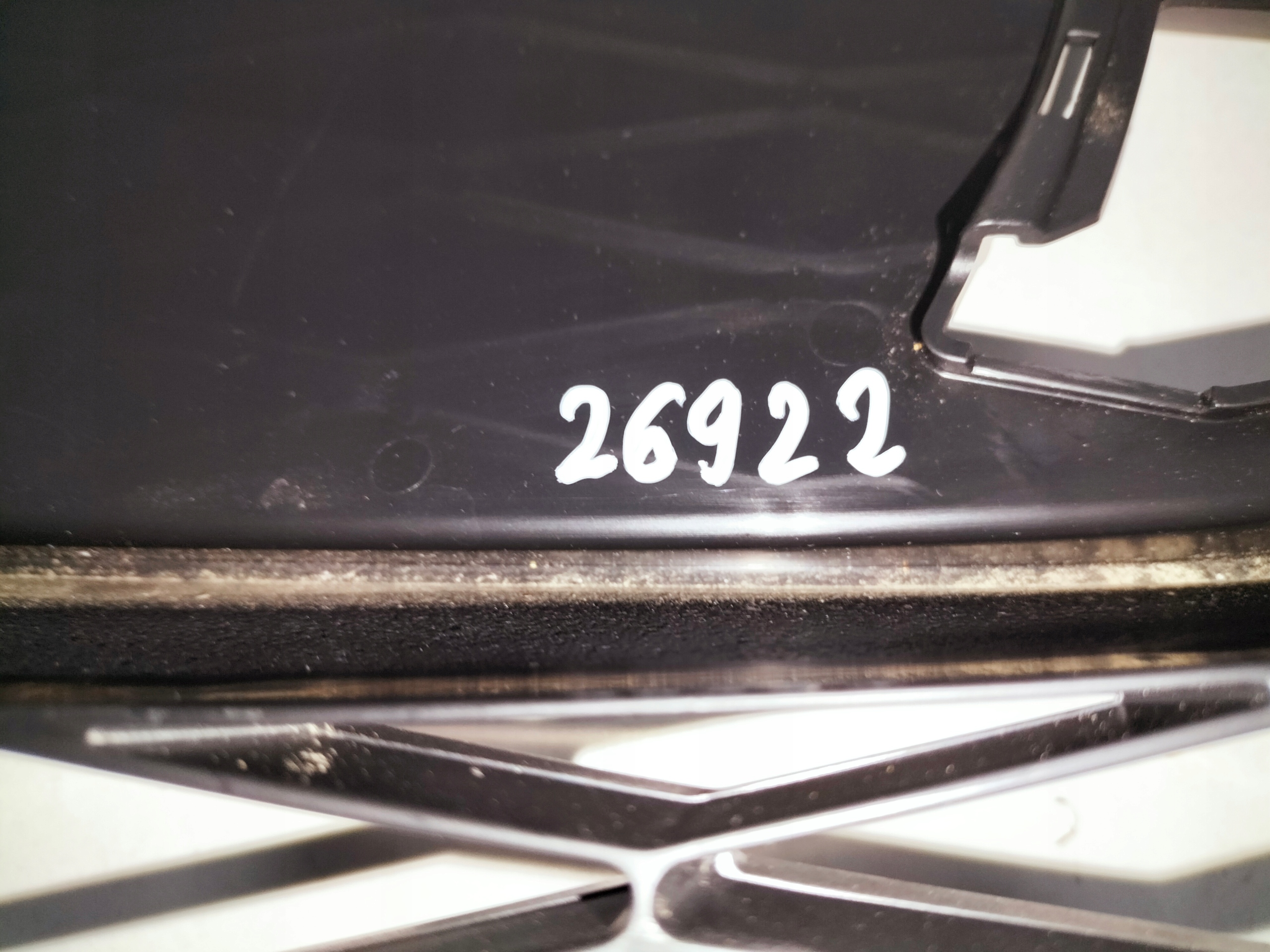 grille grid of a bumper left TOYOTA SUPRA 19