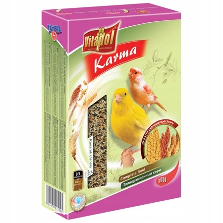 

Vitapol Pokarm dla kanarka 500g (kartonik)