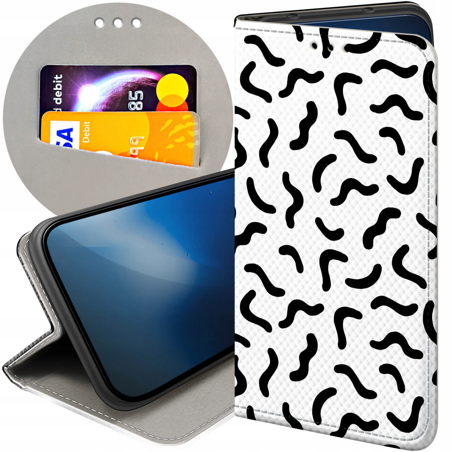 

Etui Do Oppo A91 Uniwersalne Zwykłe MIX Case
