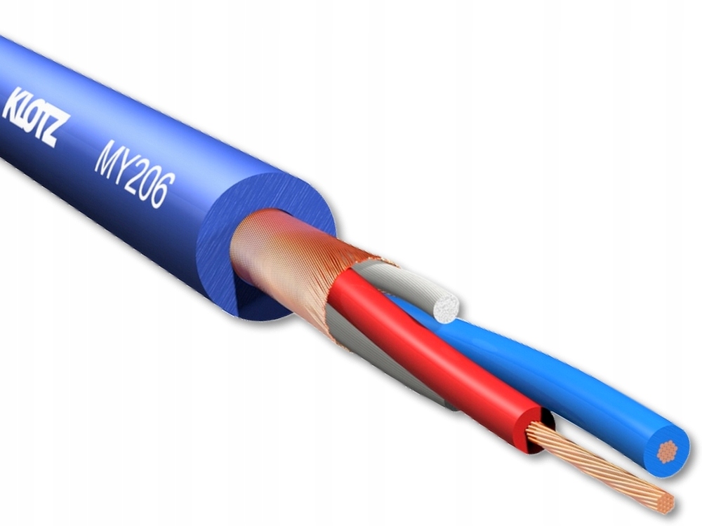 

Kabel Klotz MY206 Symetryczny Przewód Mikrofonowy