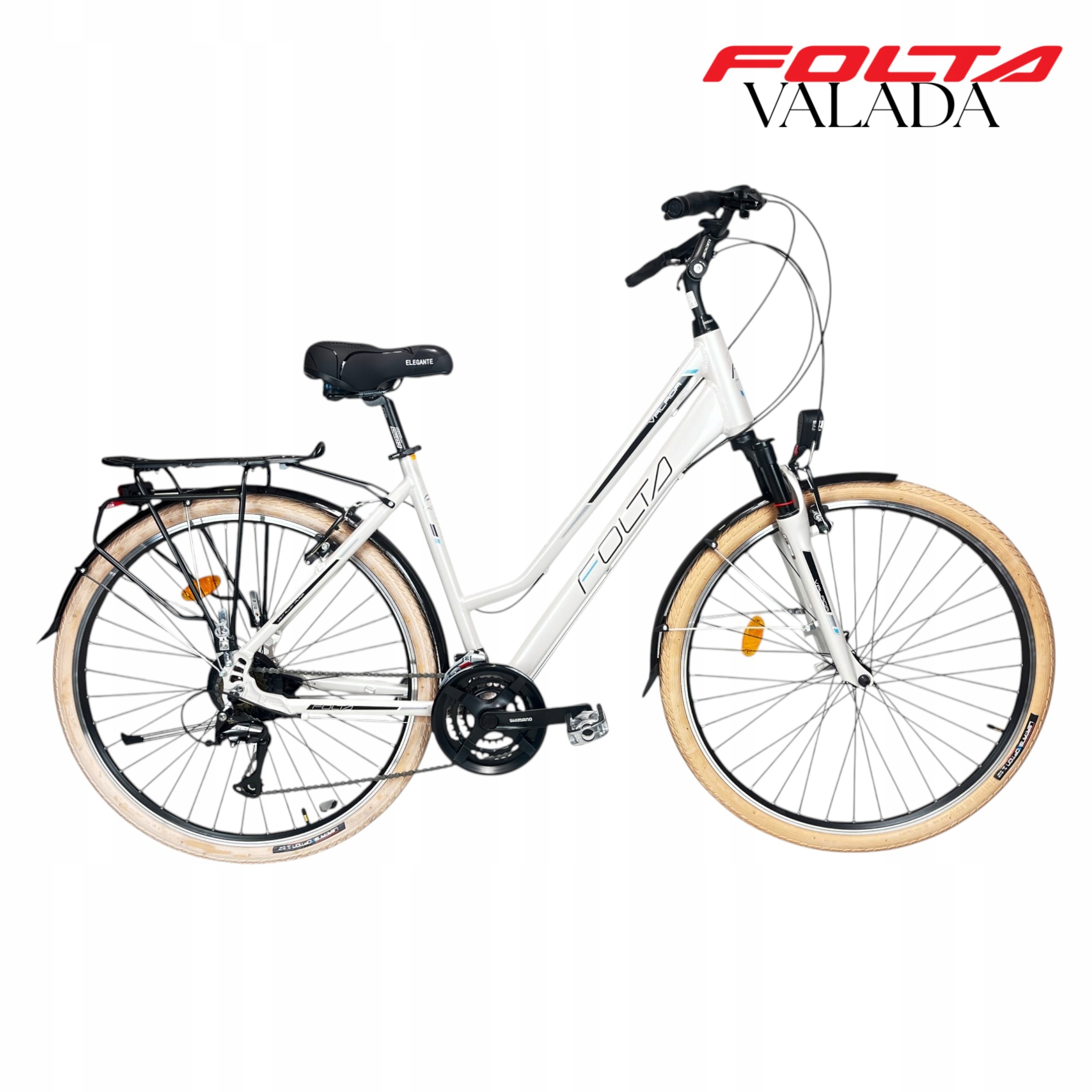 Rower Miejski 28" Folta Valada Aluminiowa Rama 19,5" Siwy Połysk