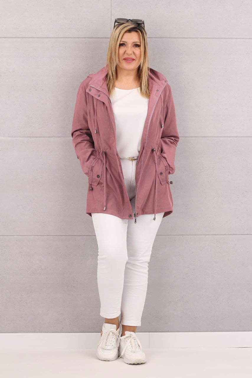 LEKKA KURTKA PARKA DAMSKA PRZEJŚCIOWA MODNA NA JESIEŃ DUŻE ROZMIARY Płeć kobieta