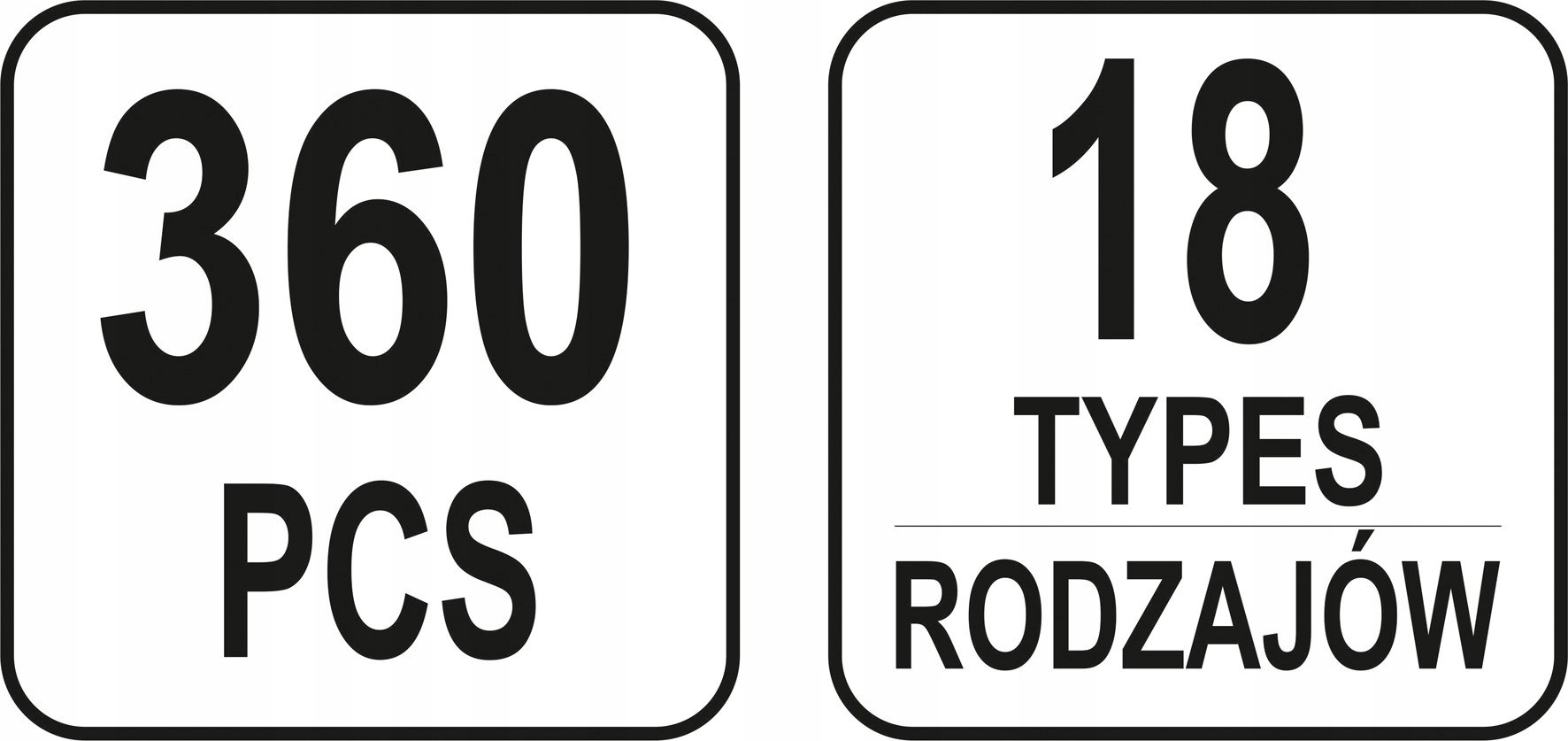 KOMPLET SPINEK SAMOCHODOWYCH TOYOTA/LEXUS 360SZT Kod producenta YT-06650