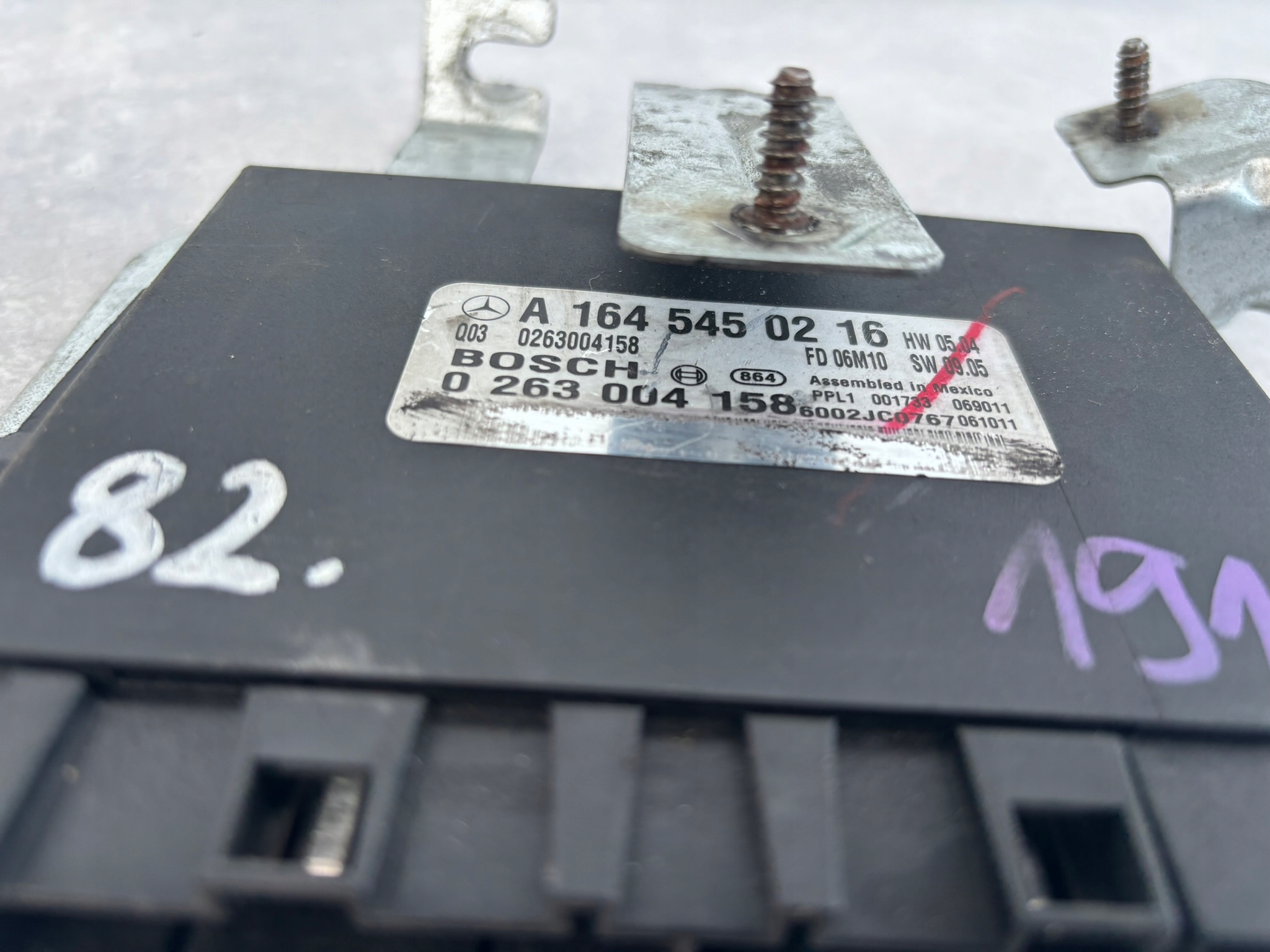MERCEDES ML W164 GL module computer control unit CZUJNIKOW PDC K116/759