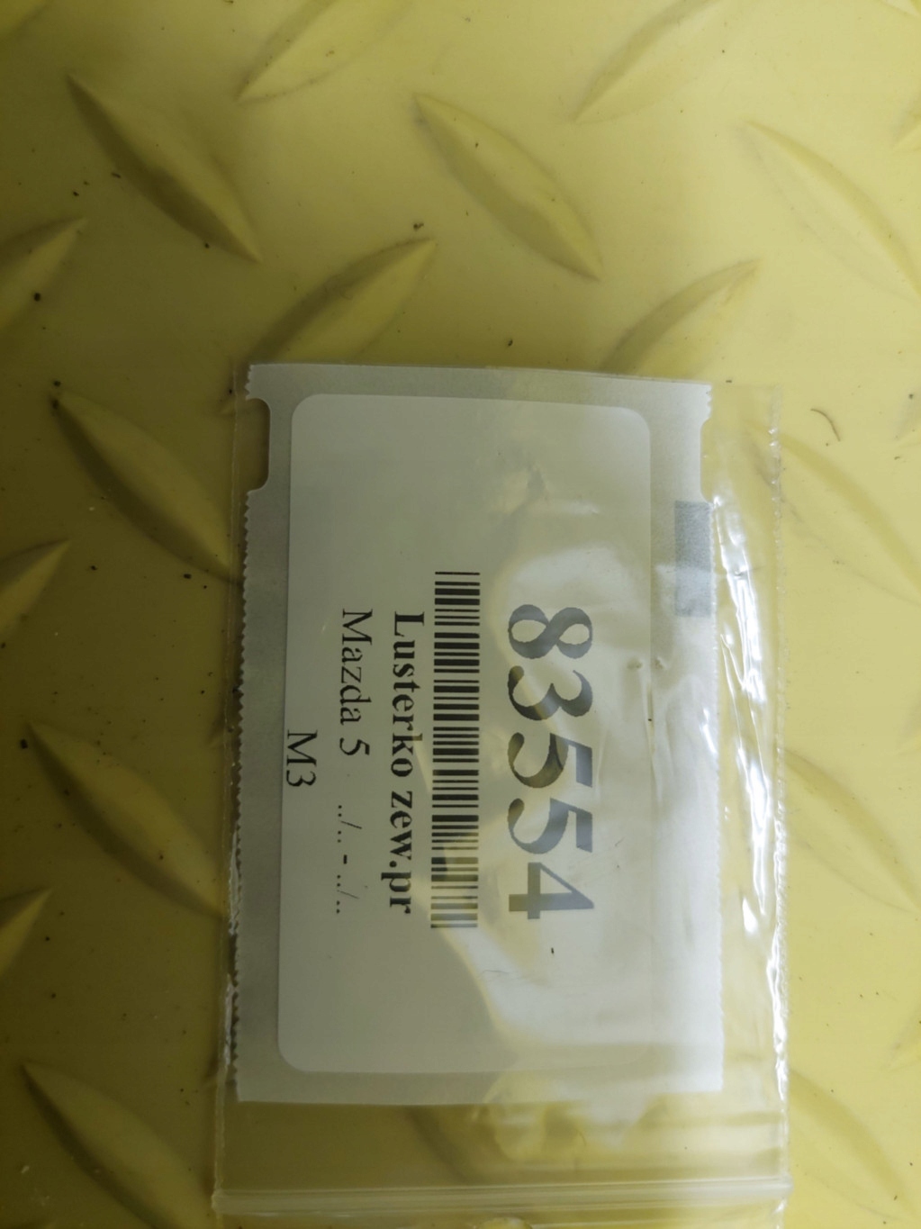 MAZDA 5 mirror right 3 PIN LAKIER 32S