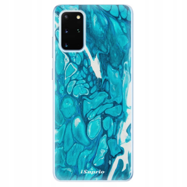 Silikonowe etui iSaprio BlueMarble 15 do Samsung Galaxy S20+