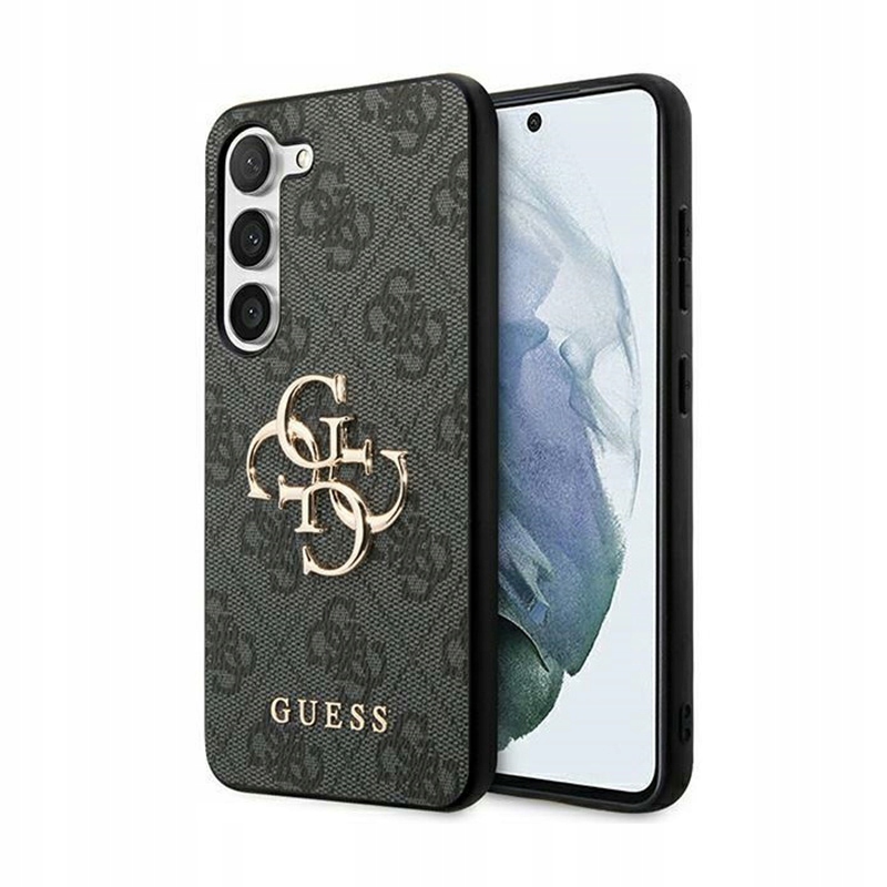 Guess 4G Big Metal Logo Pouzdro pro Samsung Galaxy A55 5G (černé)
