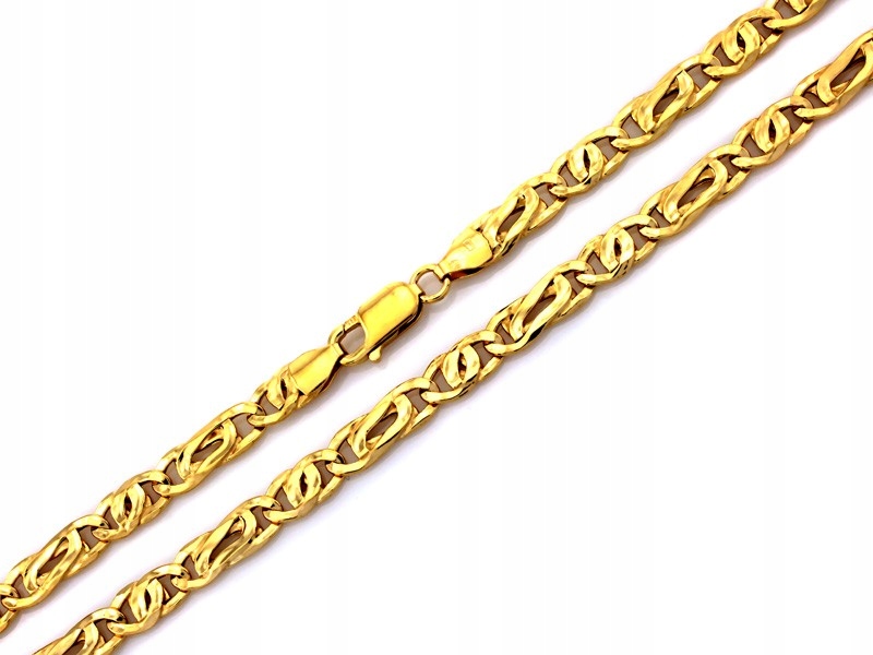 Zlatý řetízek pro muže 585 s hustou vazbou r55 je ideální jako dárek