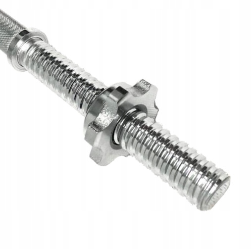 Gryf lekko łamany sztanga 120cm 25mm stalowy Marka bez marki