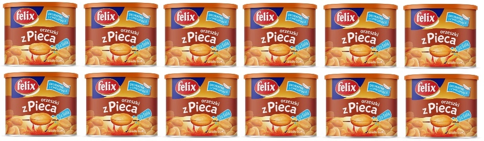 Levně 12 x 140 g Felix Oříšky z pece Karton
