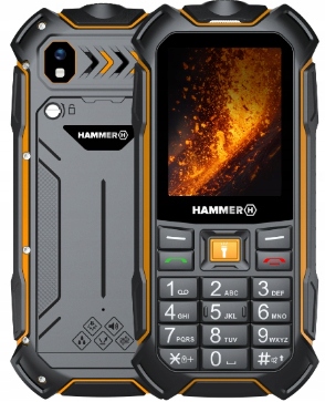 Mobilní telefon Hammer Boost 2 4G (lte) Odolný, stavební pancéřový