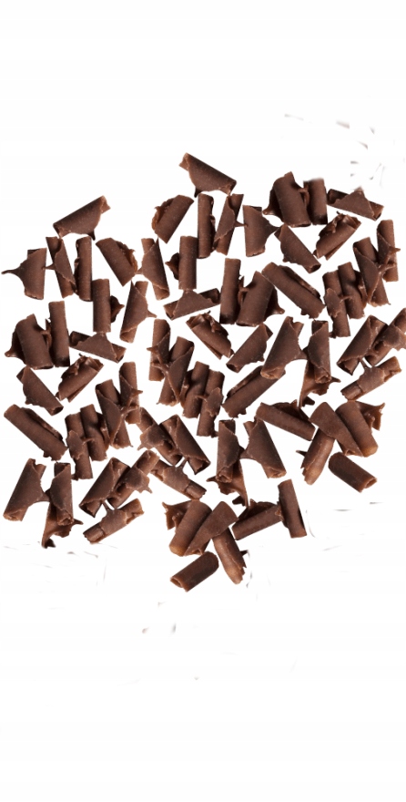 1 Kg Wiórki czekoladowe z mlecznej czekolady Posypka na tort, lody 1000 g