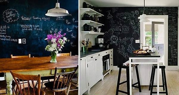 SAMOPRZYLEPNA TABLICA KREDOWA 45×200 cm + 5x KREDA Kolor dominujący czerń