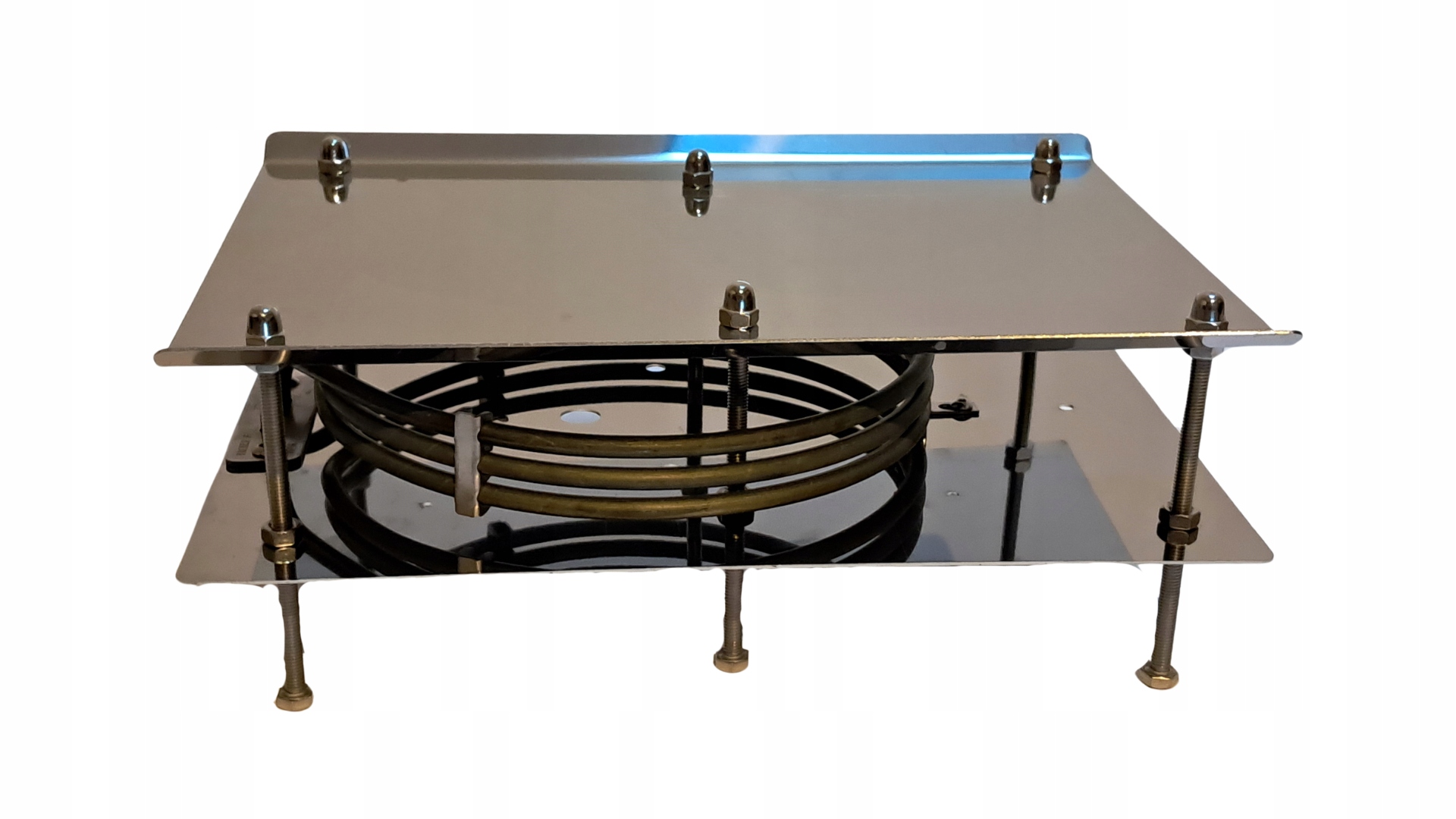 Nerezový plochý deflektor ohřívač 2,7 kW