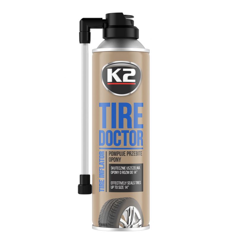 K2 Tire Doctor 500ml + комплект для ремонта шин EAN (GTIN) 5906534009319