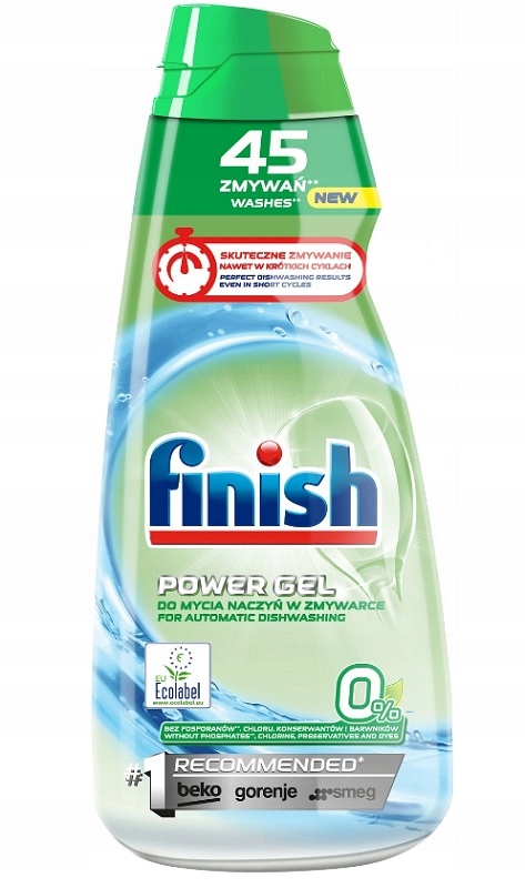 

Finish All in 1 Max Żel Zmywarki 900ml 45 Zero 0%