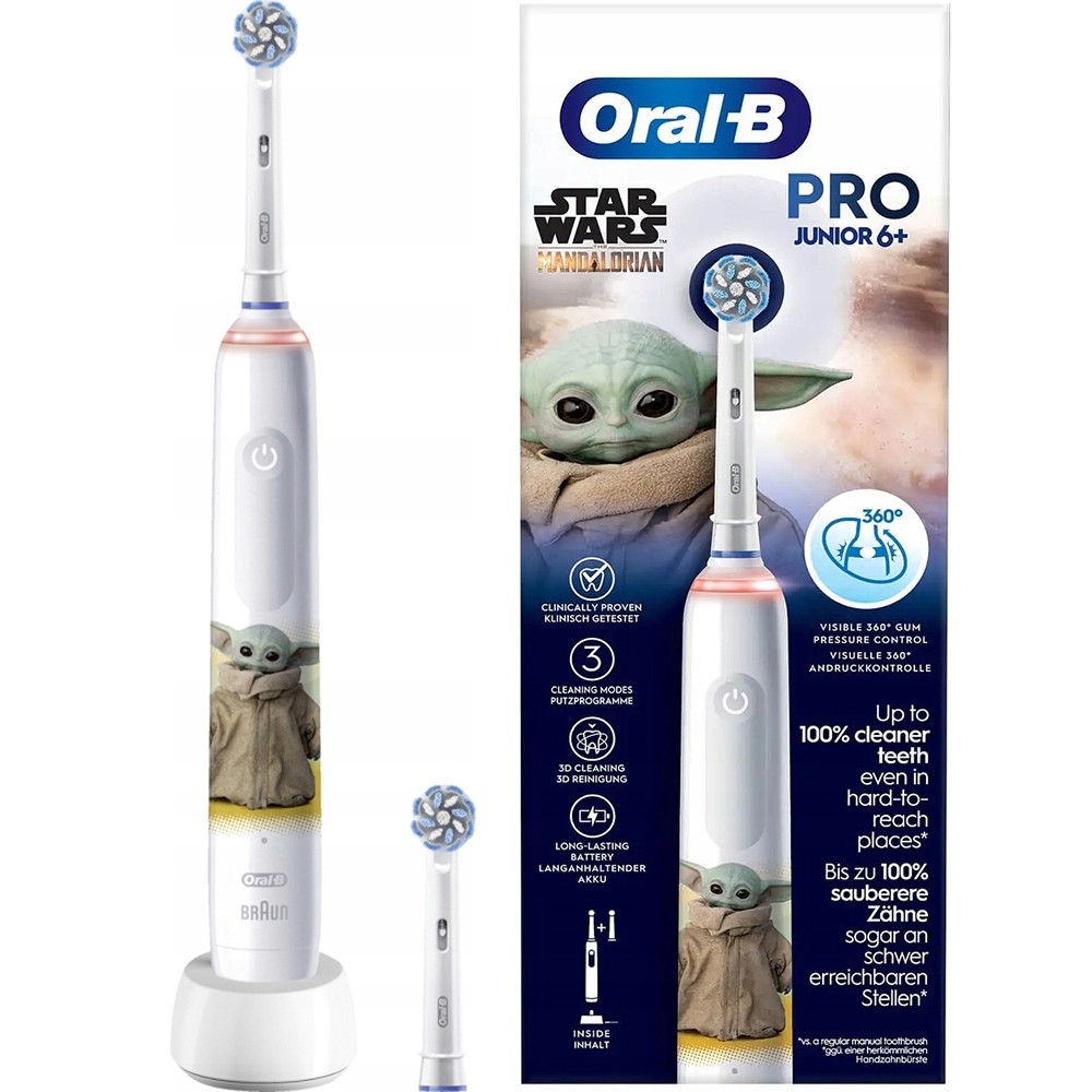 Szczoteczka Elektryczna Do Zębów Dla Dzieci Oral-b Junior Pro Starwars