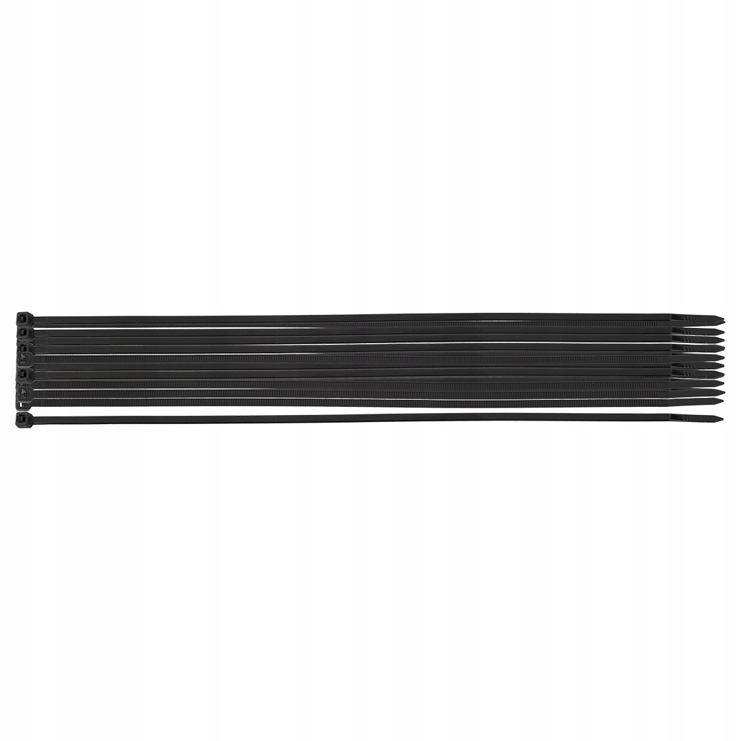 Neo Opaski zaciskowe trytetki Extreme 3.6 × 300 mm, czarne, 20 szt. 01-629
