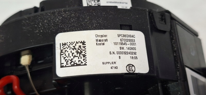 DEVIO LUCI TERGICRISTALLO TERGI MASERATI QUATTROPORTE 670026853