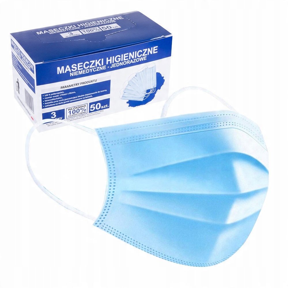 

Maseczka higieniczna ochronna produkt polski 1szt