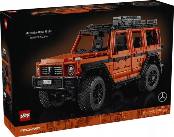 LEGO - TECHNIC - MERCEDES-BENZ G 500 PROFESSIONAL LINE - 42177 Marka LEGO