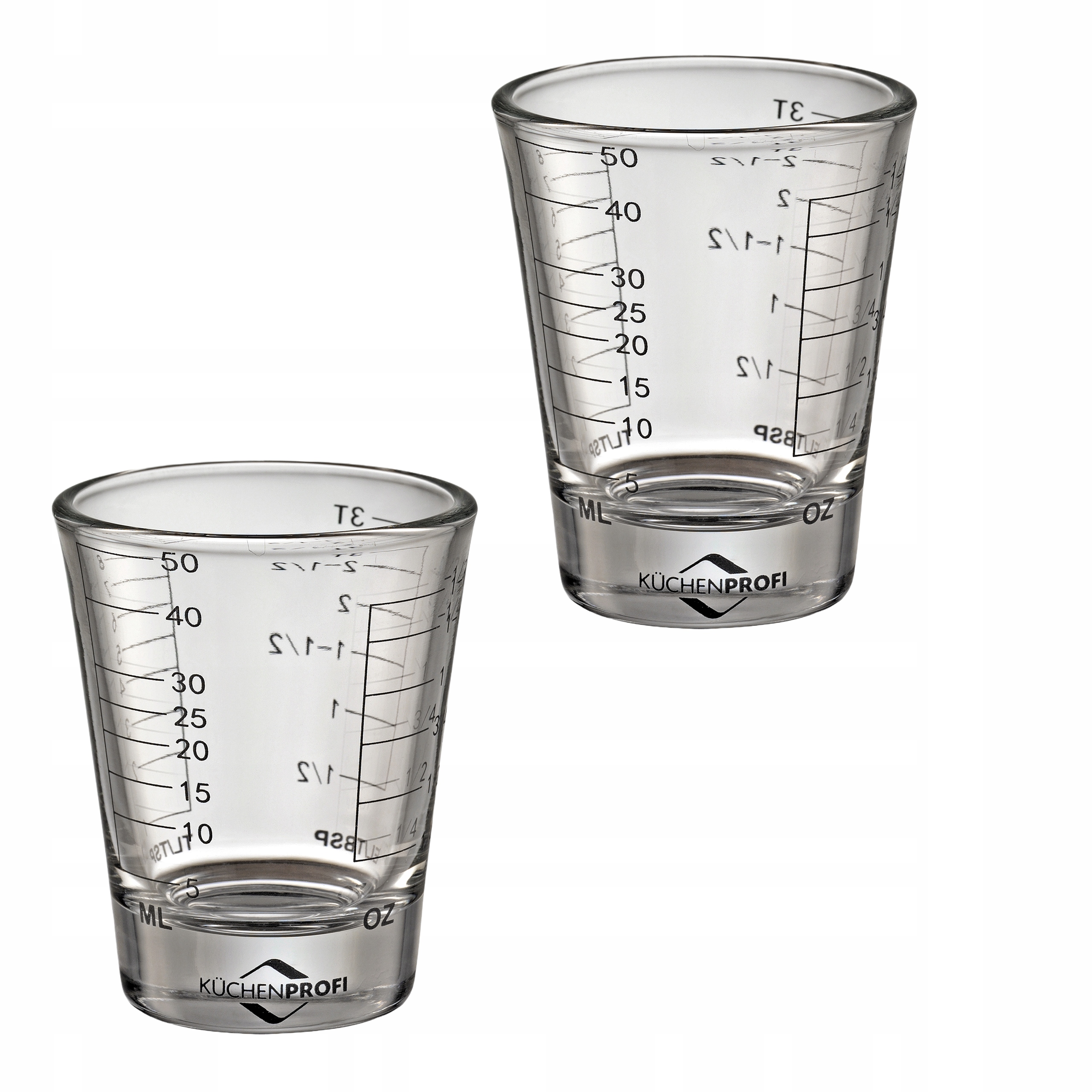 

Miarka Kuchenna szklana Kuchenprofi 0,05 l x 2szt