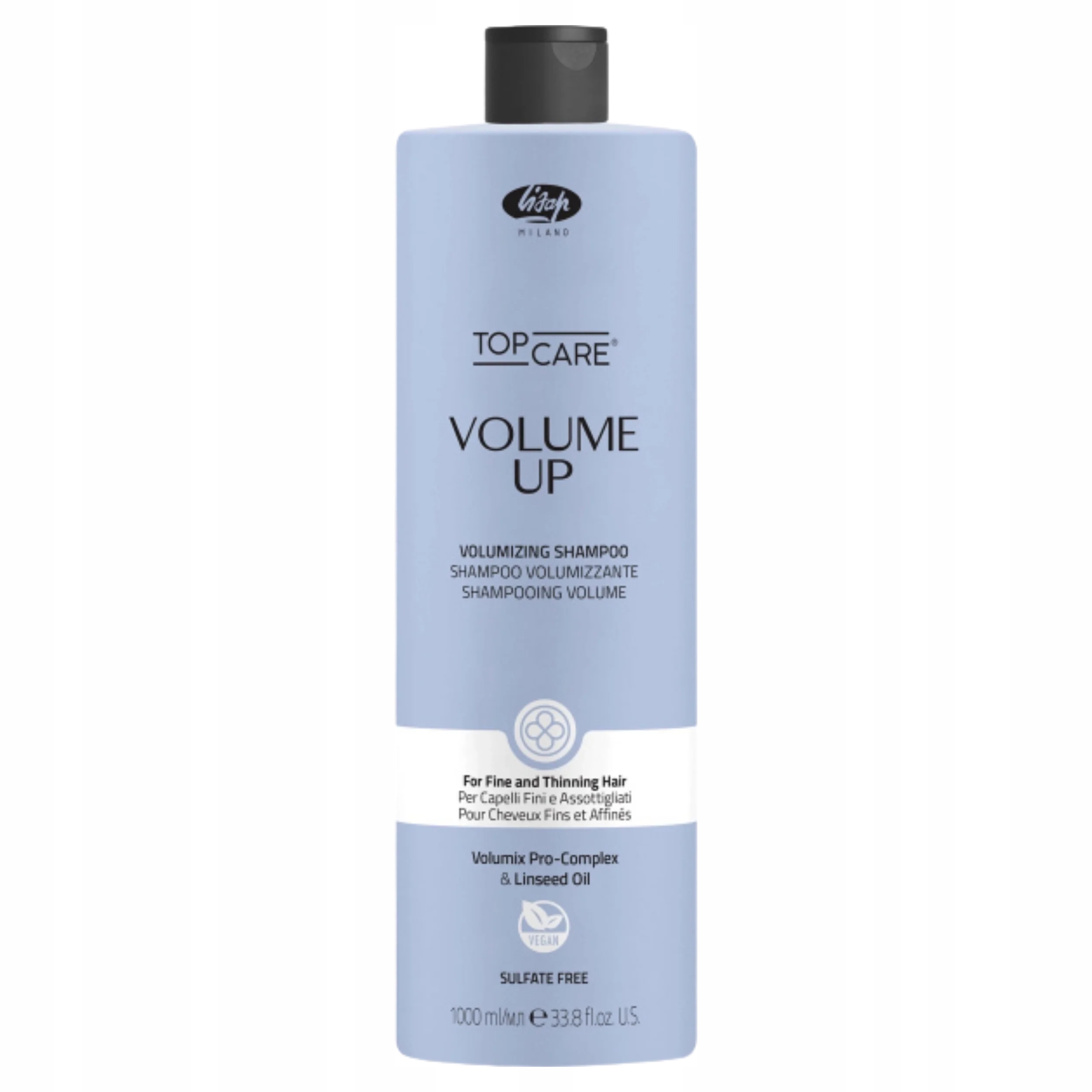 Lisap Volumizing Shampoo – Šampon dodávající objem vlasům 1000 ml