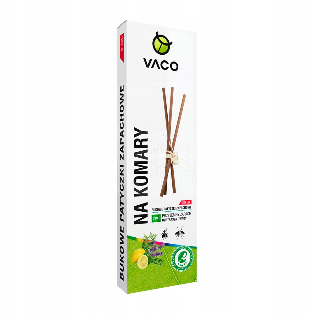 

Vaco Patyczki Zapachowe Citronella Zapas 6szt.