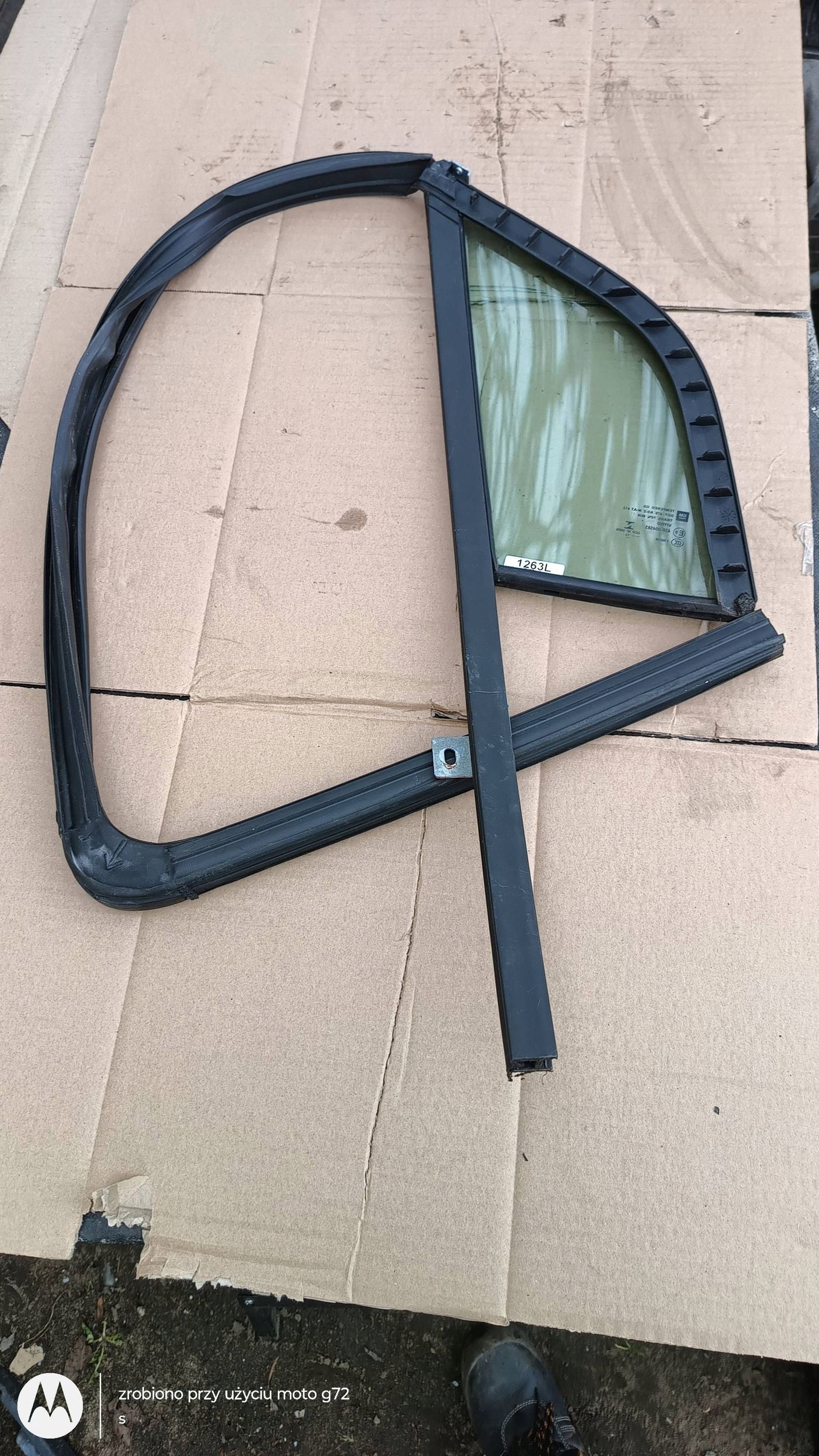 CHEVROLET TRAX window bodywork gasket door left front