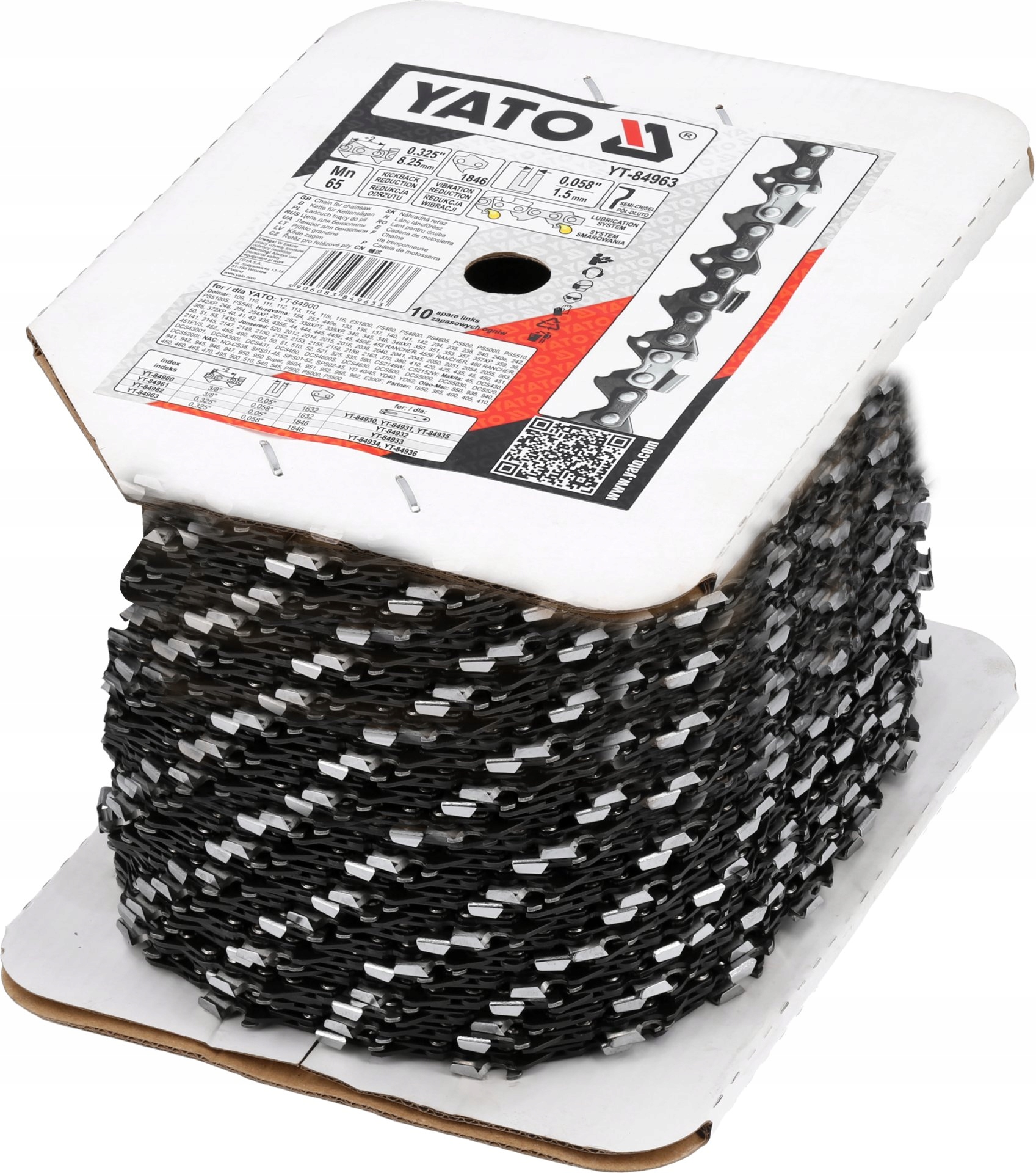 Rezná Reťaz Pre Pílu .325" Na Bubne Yato YT-84963