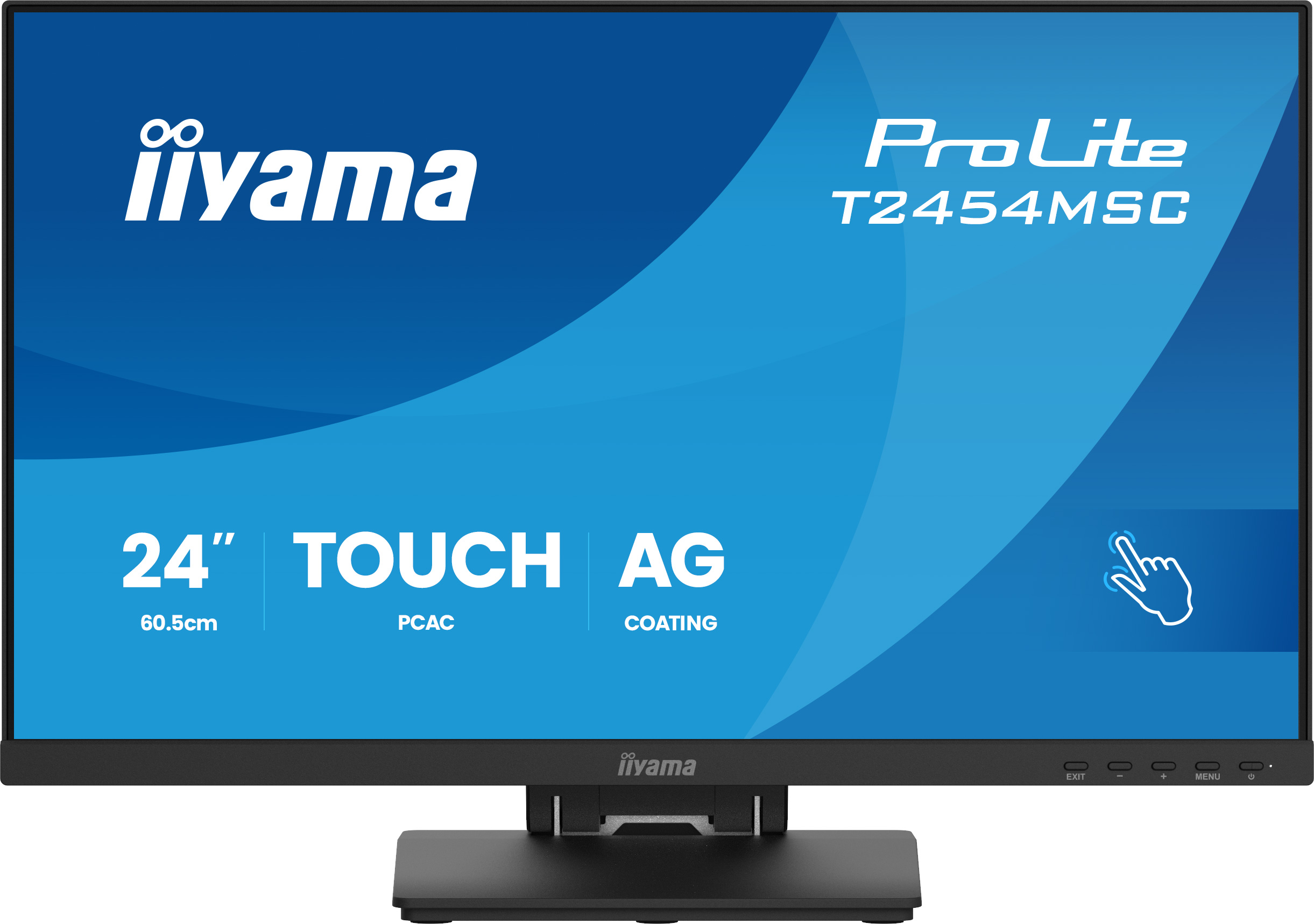 24" iiyama T2454MSC-B3AG Ips, Fhd, Usb, repro